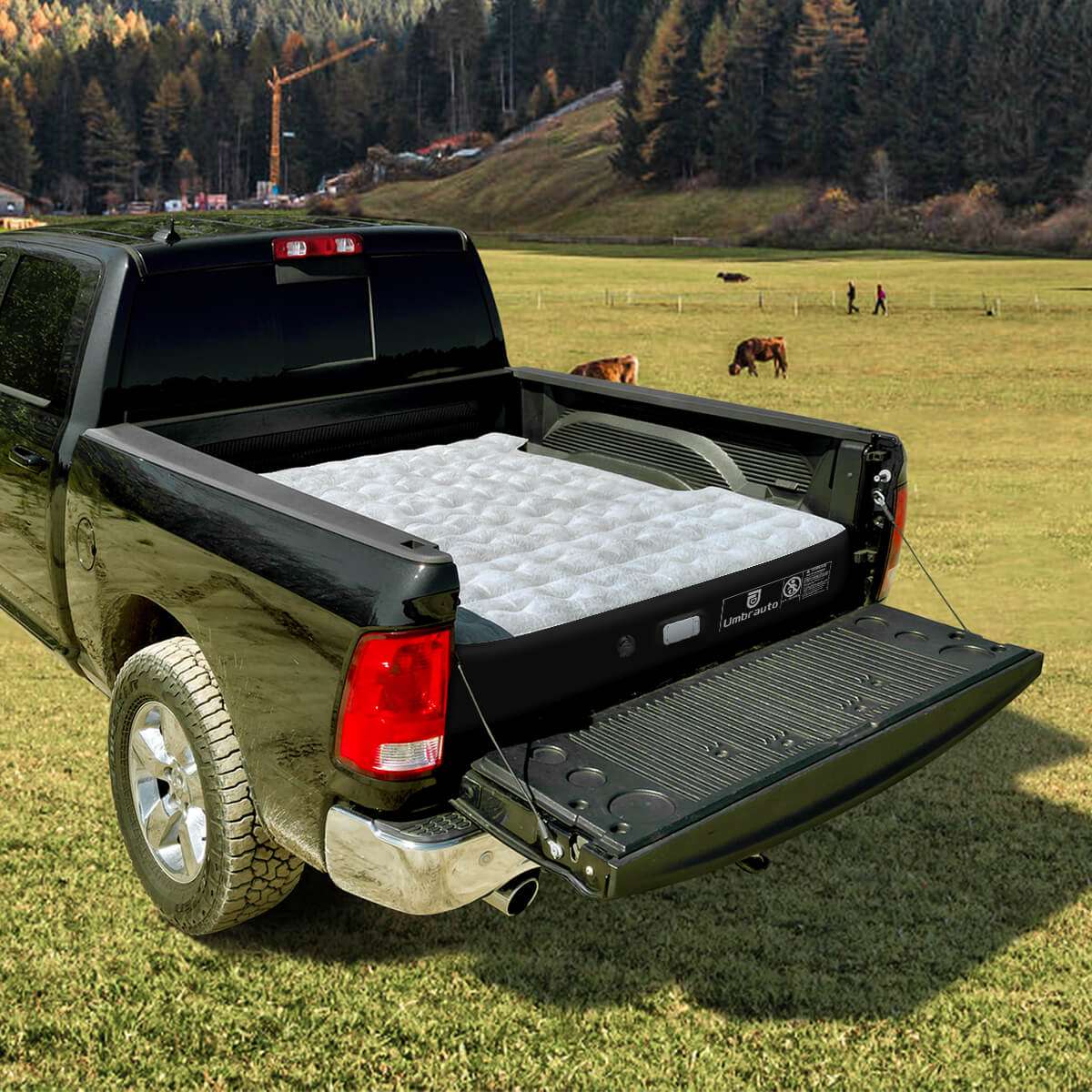 Umbrauto 5.5-6.5ft Built-in Pump Truck Bed Air Mattress 3.0 - Energize Trek