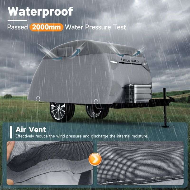 Umbrauto 7 Layers Teardrop Travel Trailer Cover - Energize Trek