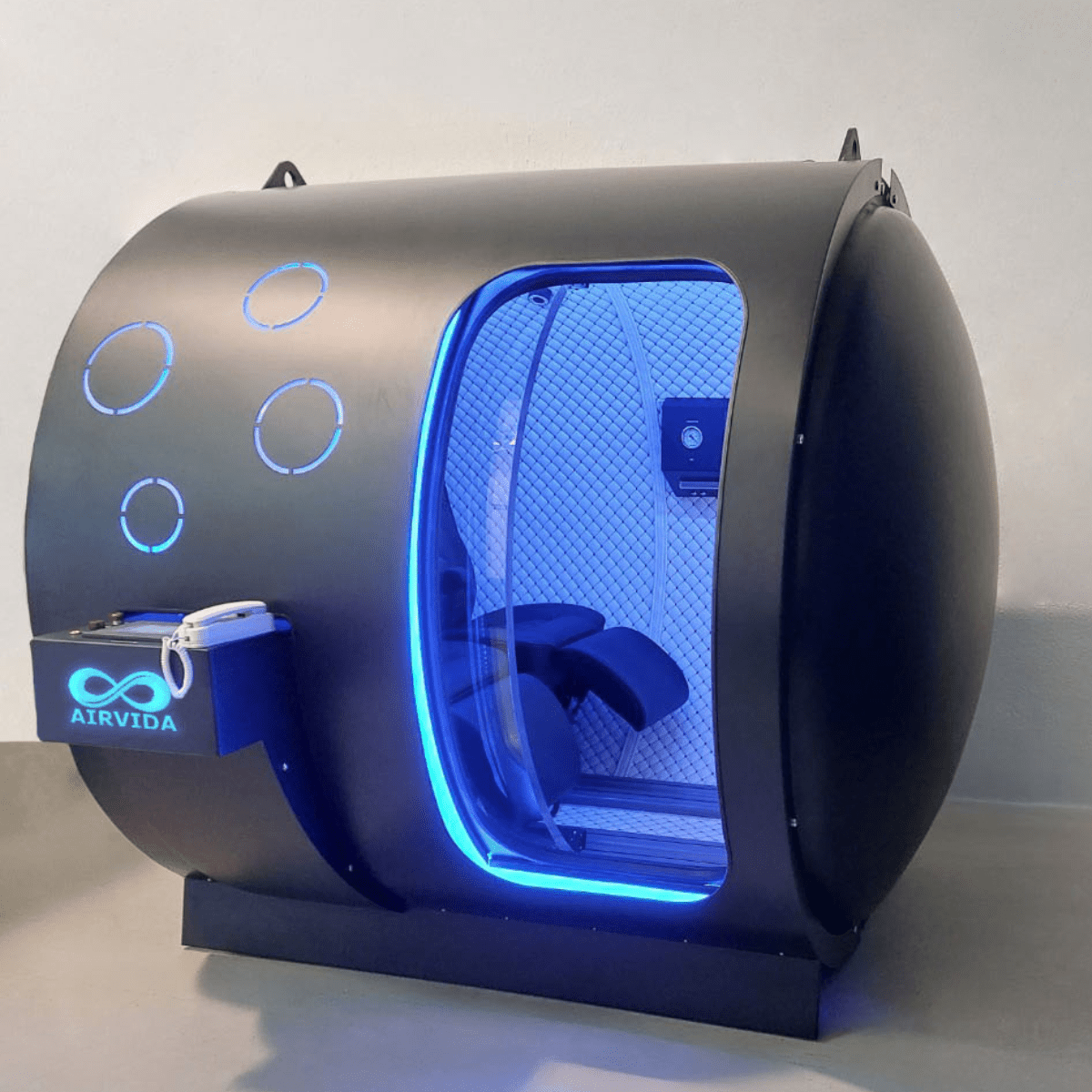 2.0 ATA Hardshell Multiplace Hyperbaric Chamber with BIBS Mask - Energize Trek