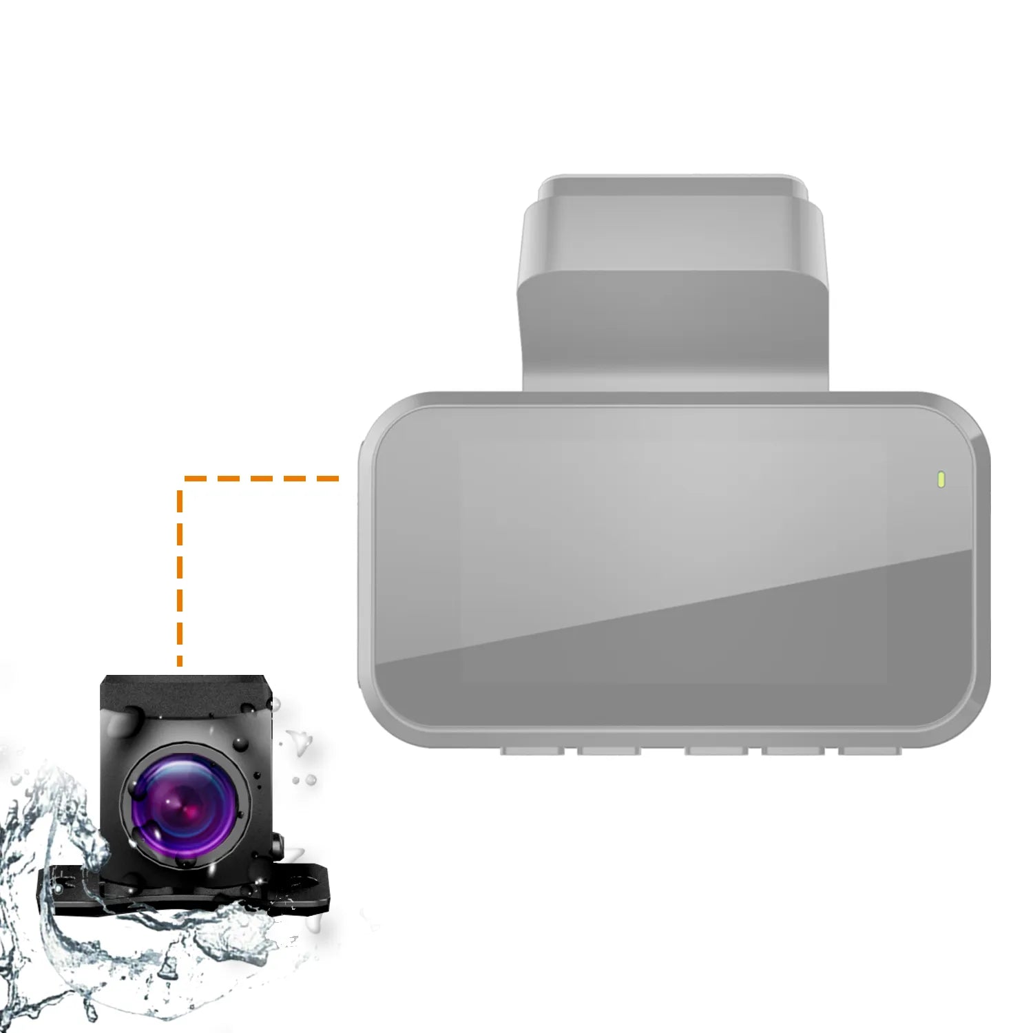 Rexing V55 Dash Cam – 4K Modular Capabilities, 5.0 GHz Wi-Fi, and GPS Car Dash Camera Recorder - Energize Trek