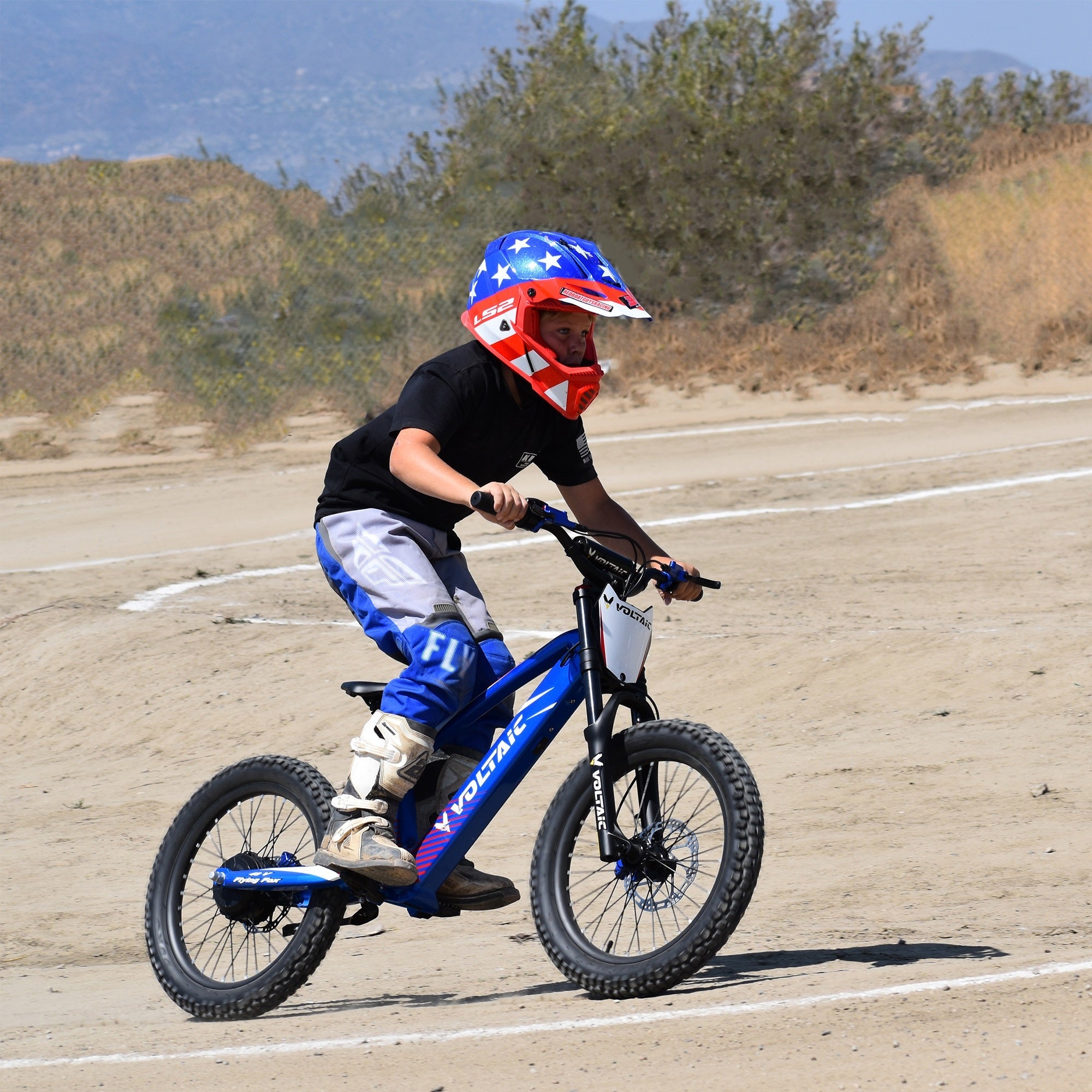 Voltaic Youth Electric Dirt Bike 20'' Flying Fox 48V - Energize Trek