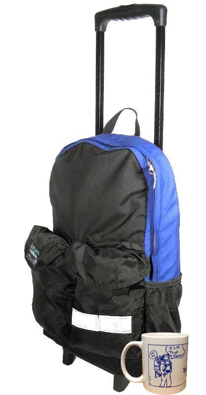 WHEELED TWINNER Rolling Backpack - Energize Trek