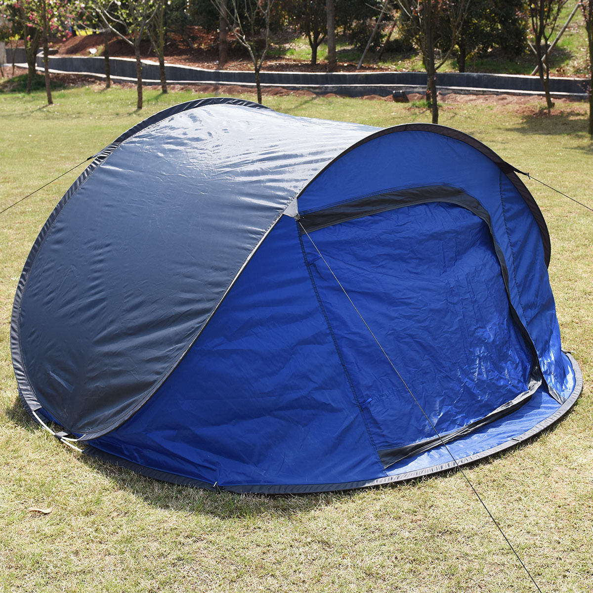 Waterproof 3-4 Person Camping Tent Automatic Pop Up Quick Shelter Outdoor Hiking - Energize Trek