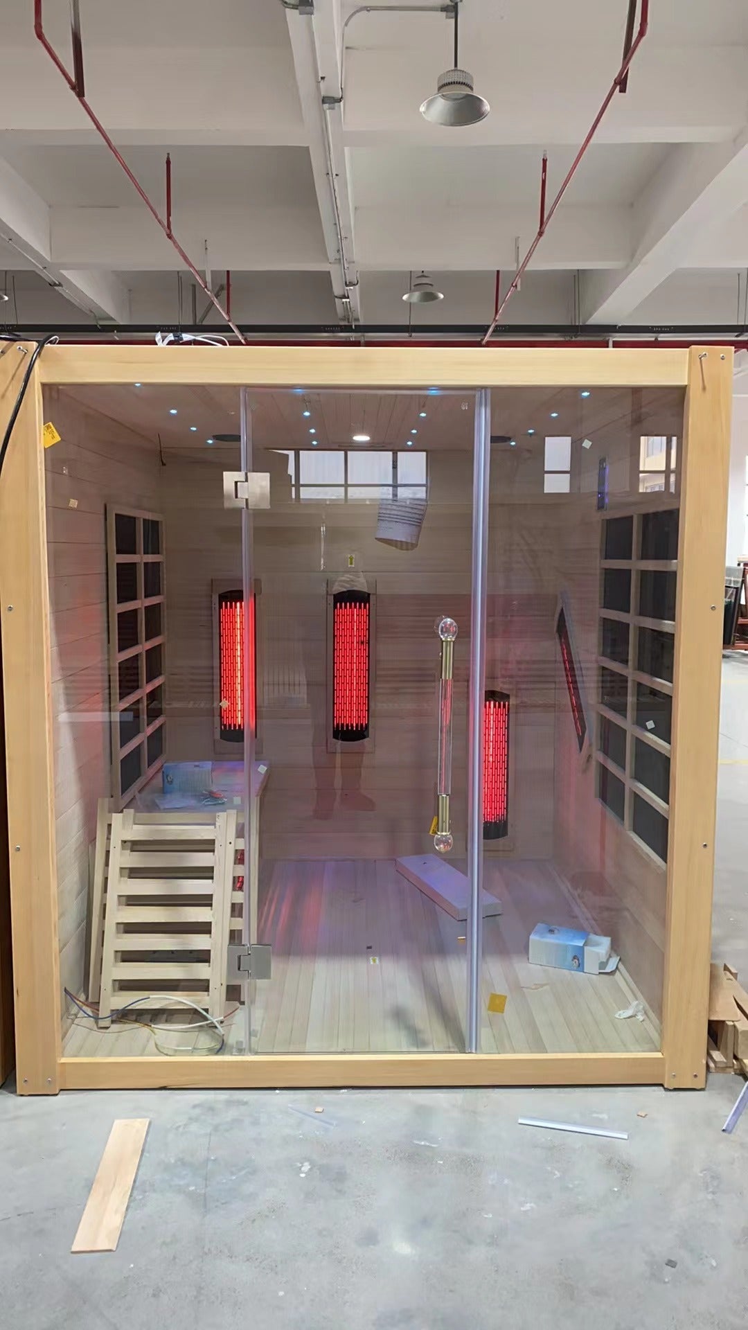 SAUNA EVOLUTION® Indoor Steam and Far-infrared Sauna Dual System 01 - Energize Trek