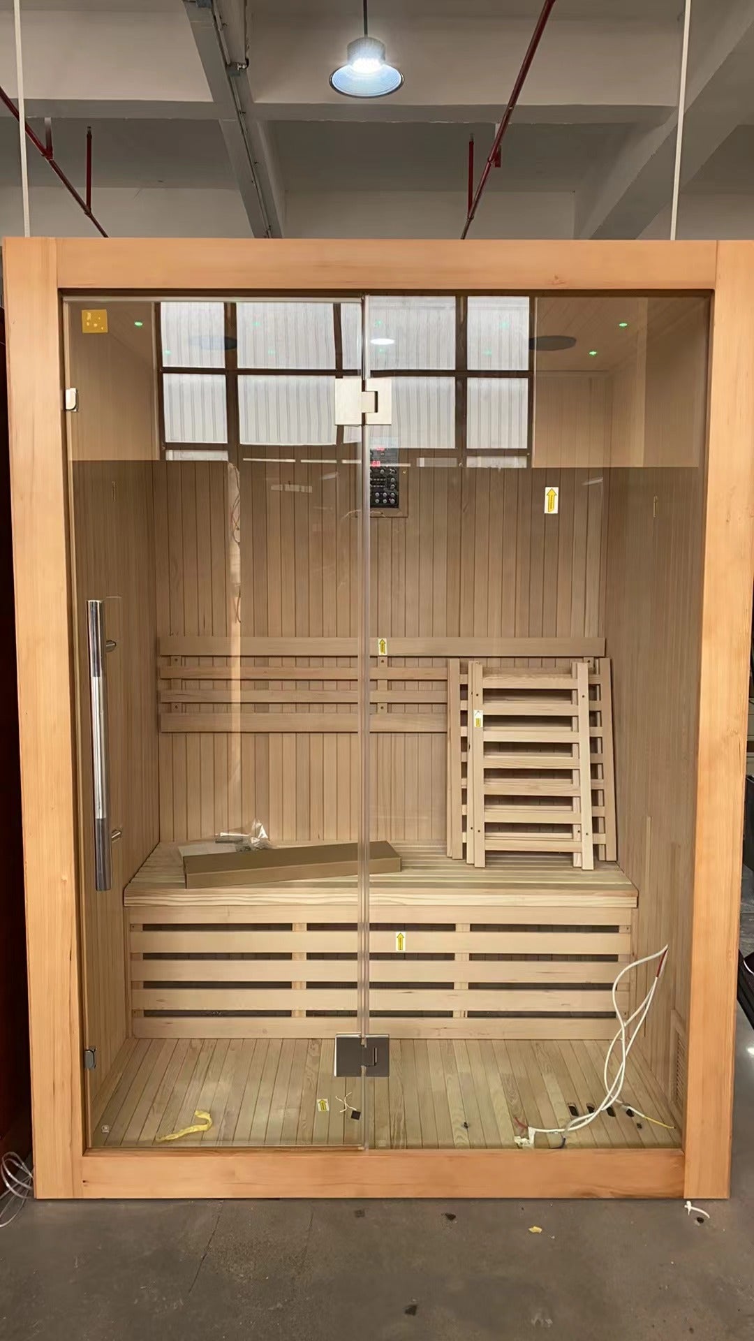 SAUNA EVOLUTION® 2 Person Traditional Steam Sauna Modern Relax *Wifi included* - Energize Trek