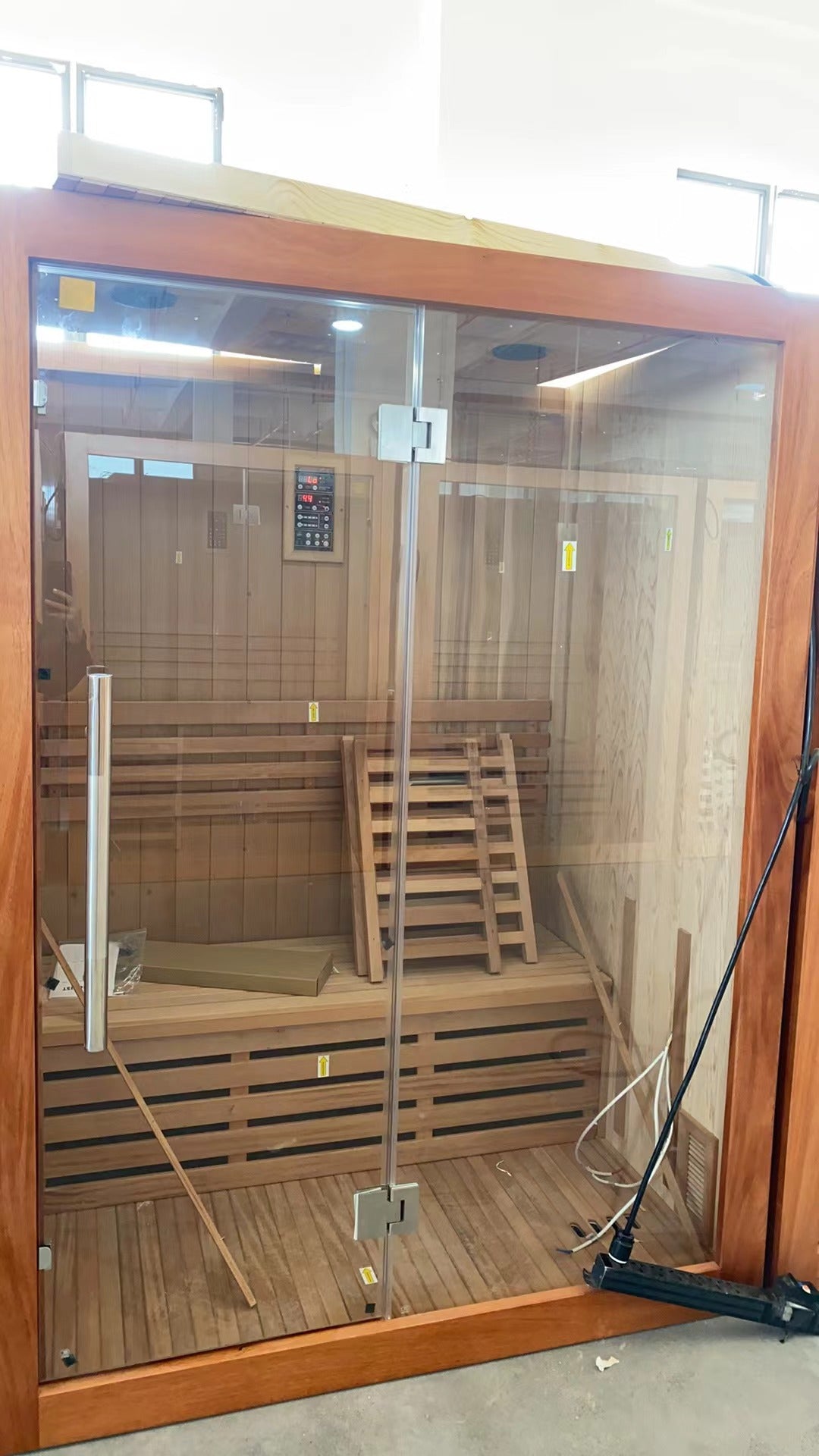 SAUNA EVOLUTION® 2 Person Traditional Steam Sauna Modern Relax *Wifi included* - Energize Trek