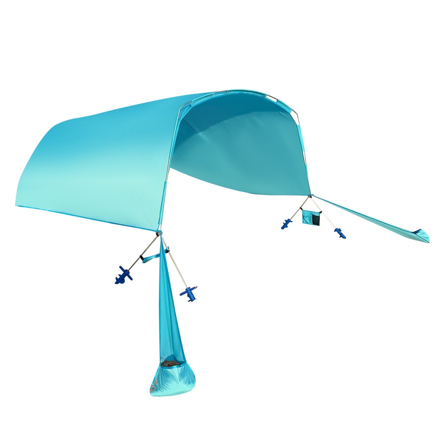 Wind Powered Beach Tent Portable Sun Shelter Canopy for Picnic - Energize Trek