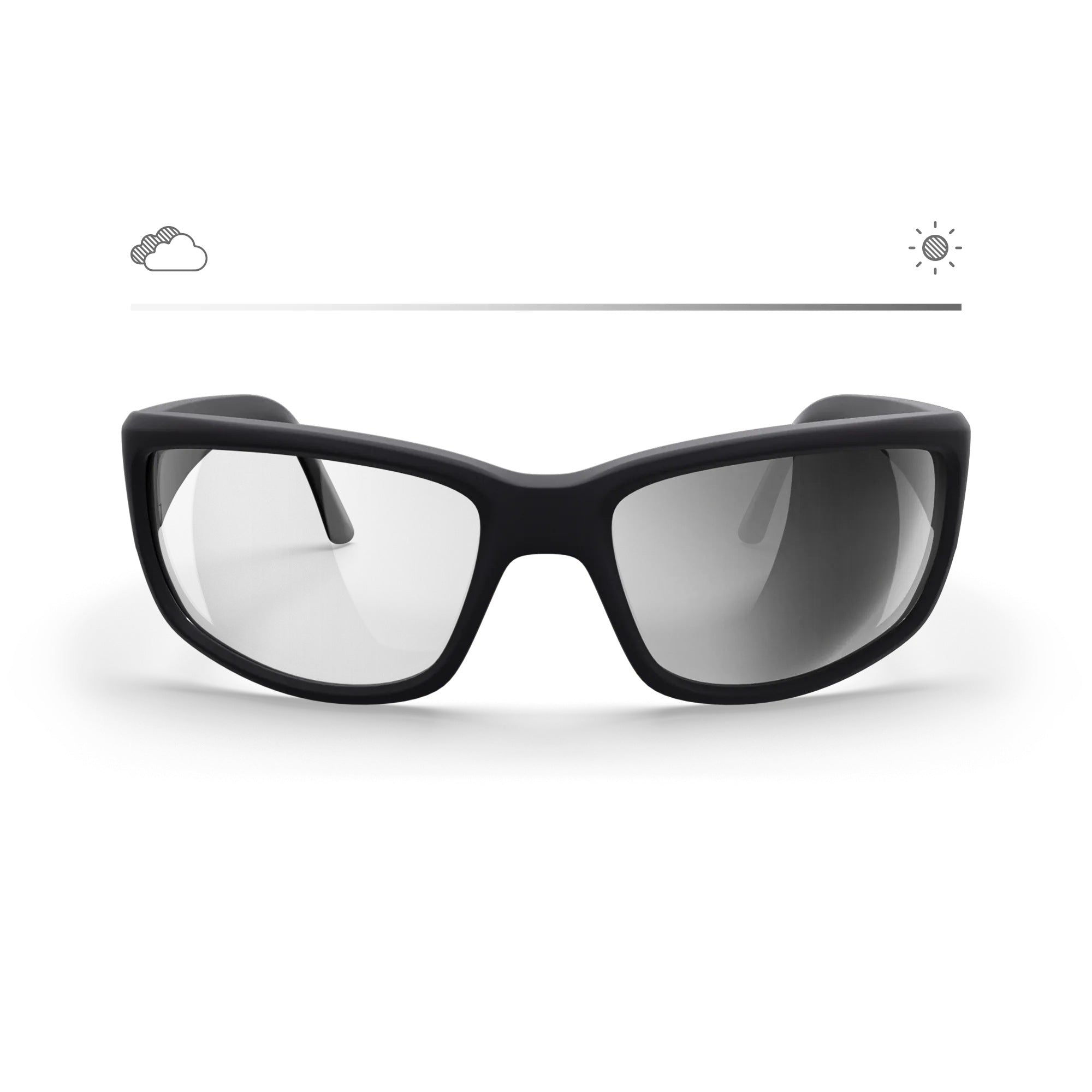 Wrap Large Prescription Transitions® Mirrors - Energize Trek