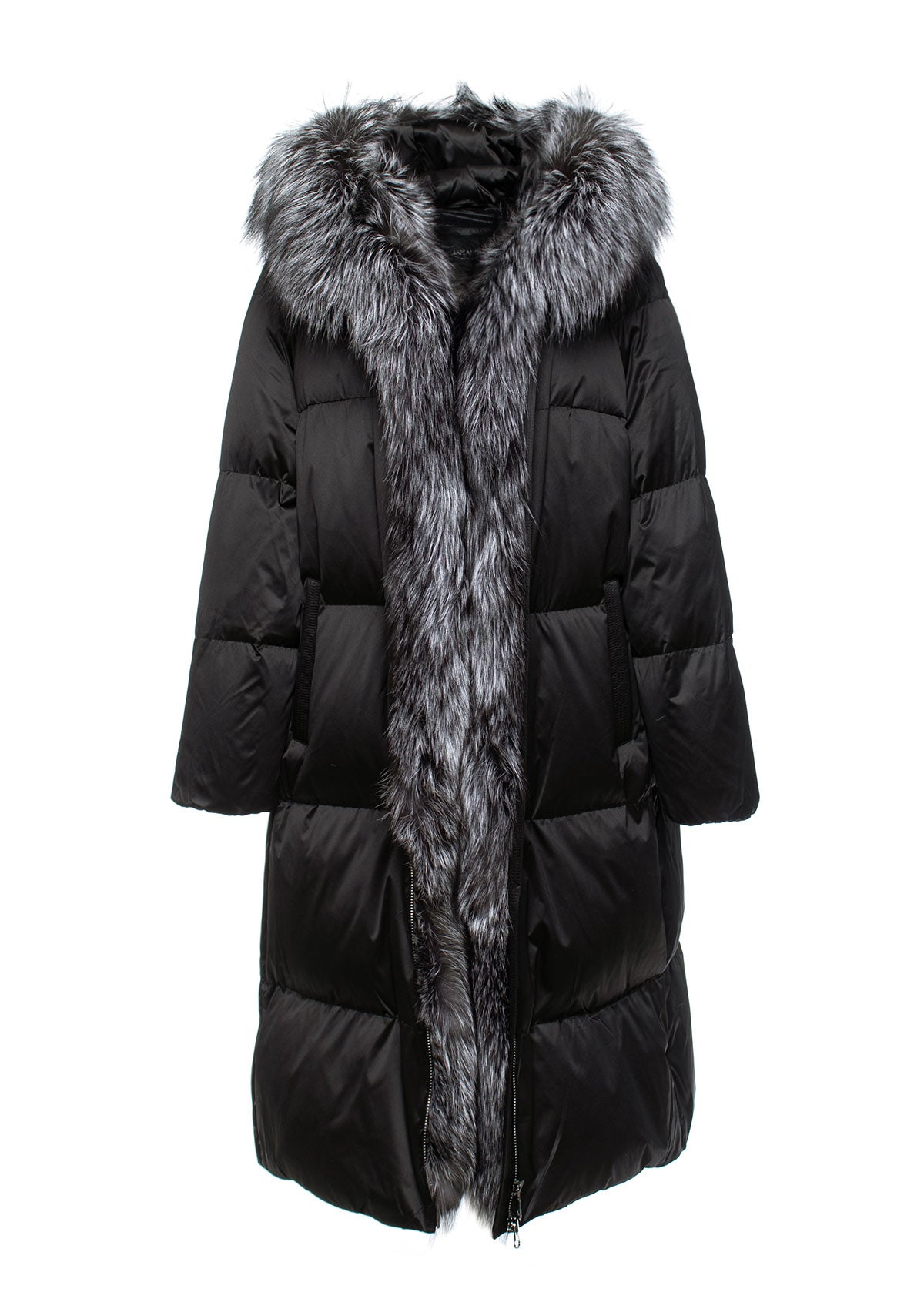 Charlotte Genuine Silver Fox Down Parka - Energize Trek