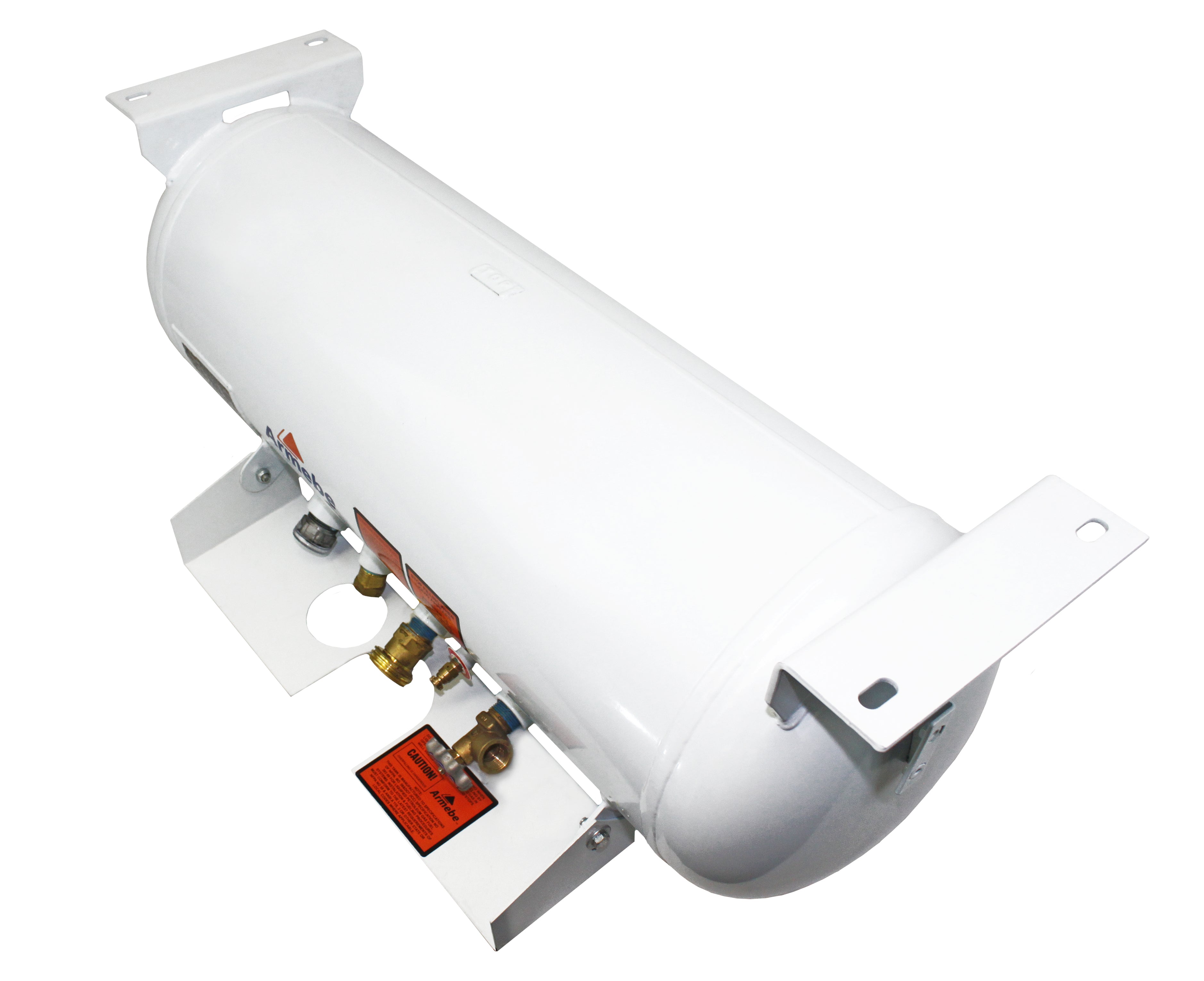 Flame King 16 Gal ASME RV Trailer Propane Cylinder Tank - Energize Trek