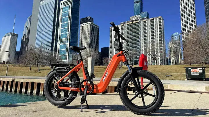 YOUNG Electric E-Flow 750W Folding eBike - Energize Trek