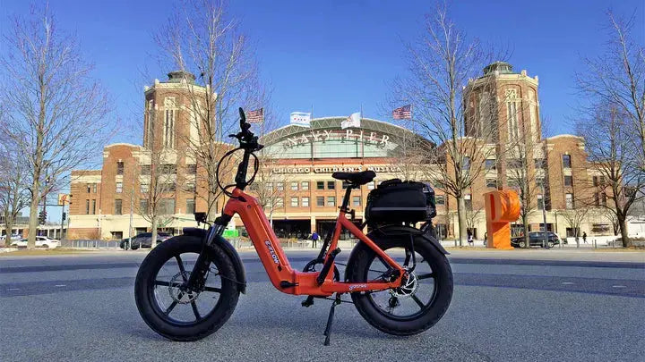 YOUNG Electric E-Flow 750W Folding eBike - Energize Trek