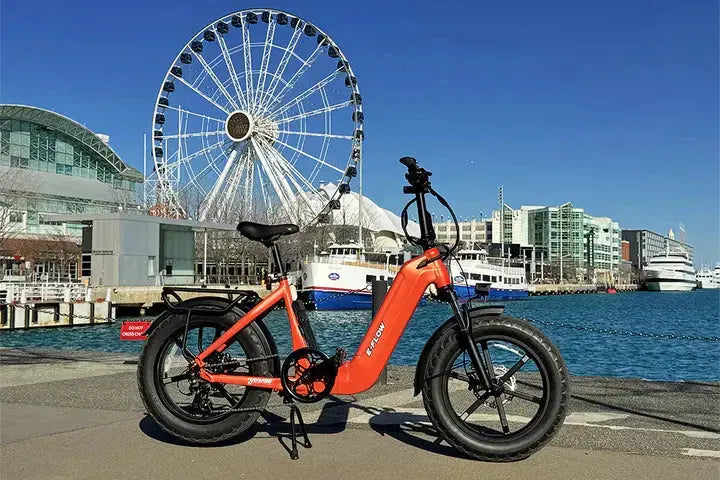 YOUNG Electric E-Flow 750W Folding eBike - Energize Trek