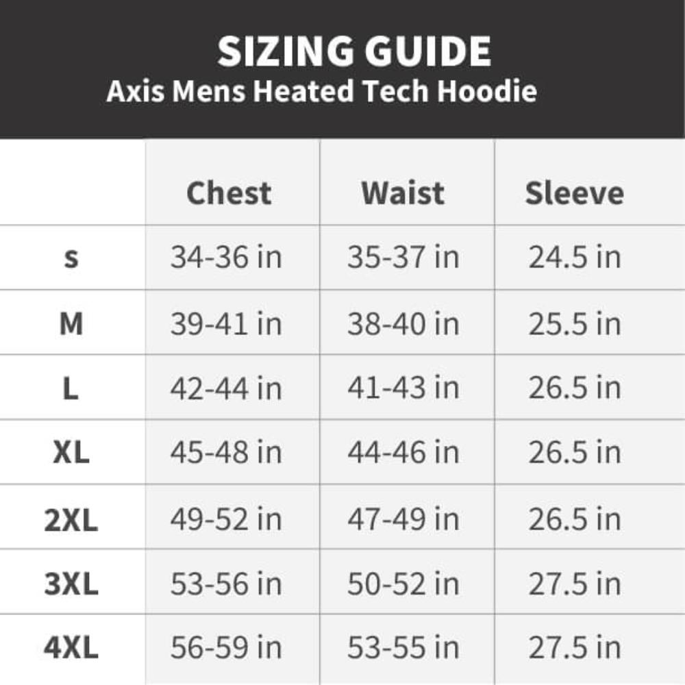 Apex Mens Heated Tech Hoodie - Energize Trek