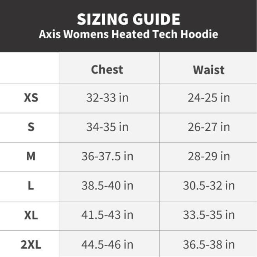 Apex Womens Heated Tech Hoodie - Energize Trek