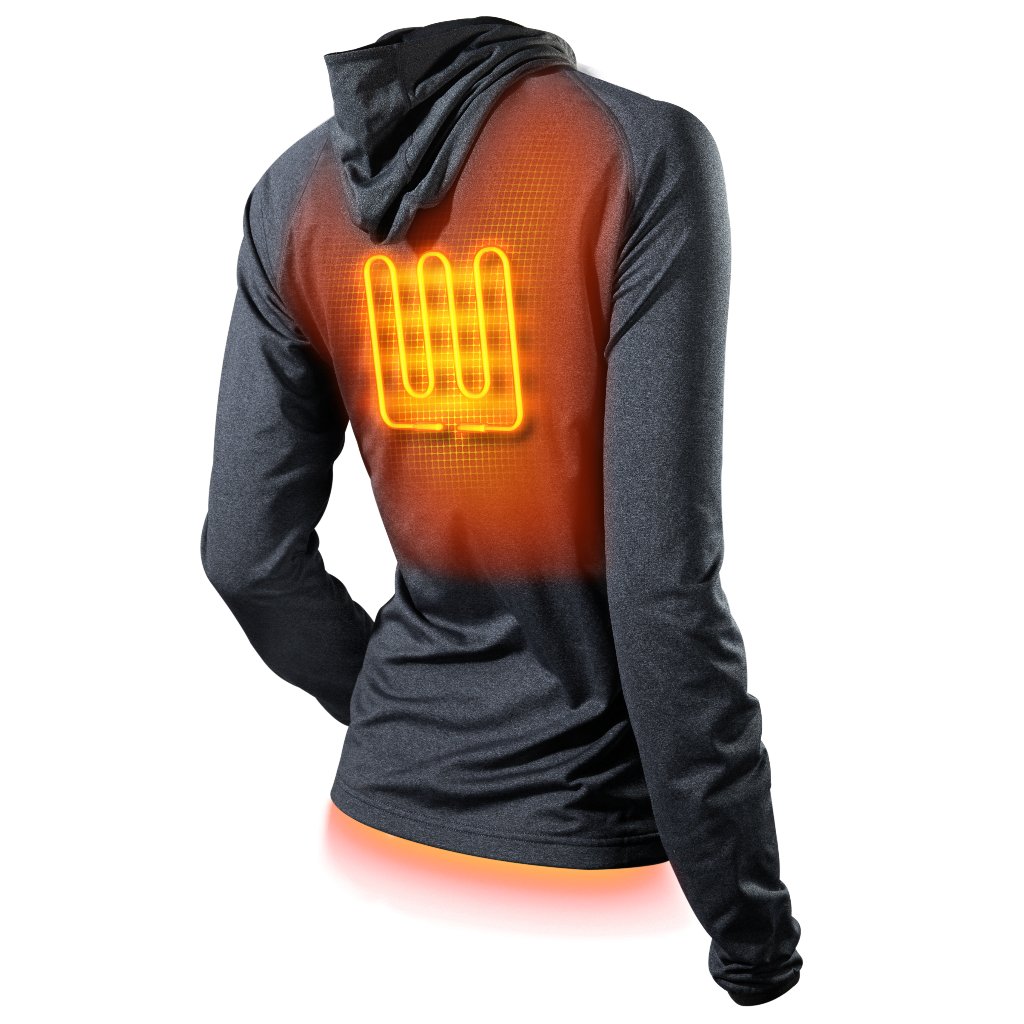 Apex Womens Heated Tech Hoodie - Energize Trek
