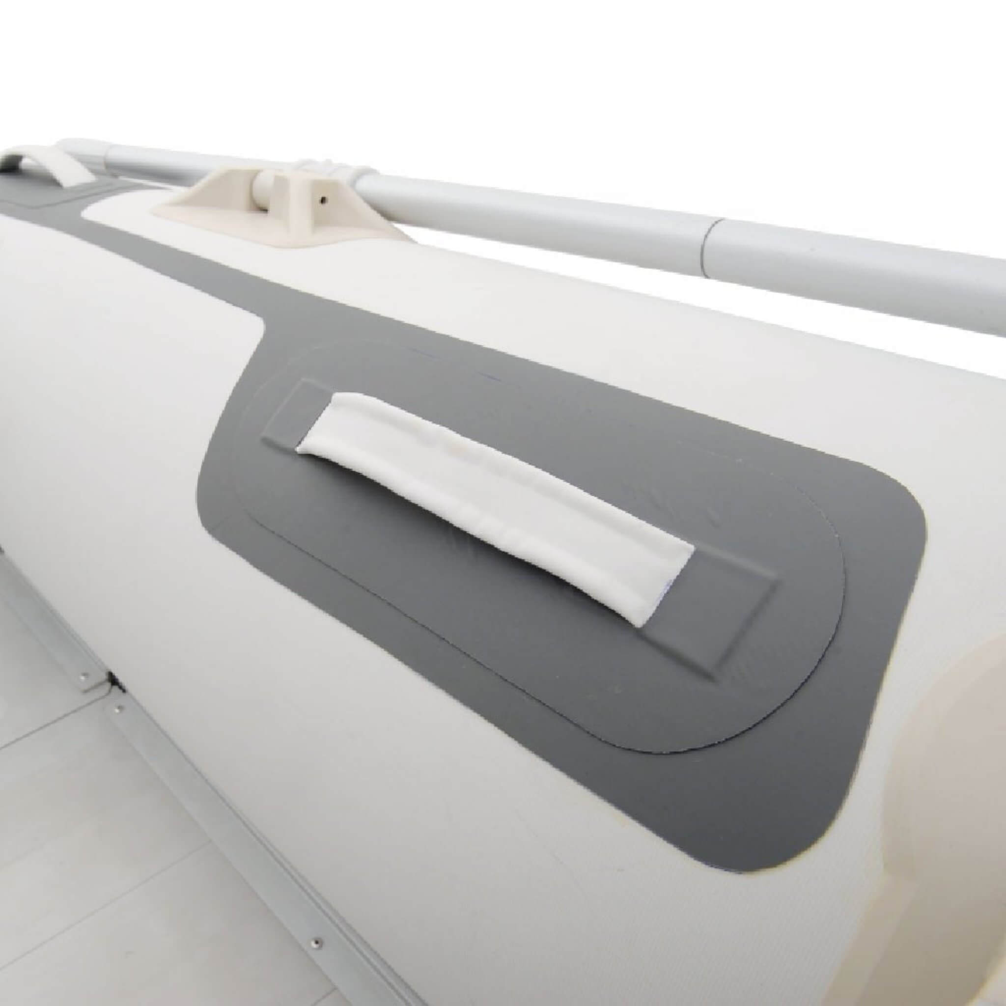 Aqua Marina A-Deluxe 4-Person Inflatable Speed Boat With Comfortable Rowing Seat And Adjustable Center Feet, 8FT (SAK20456) - Energize Trek