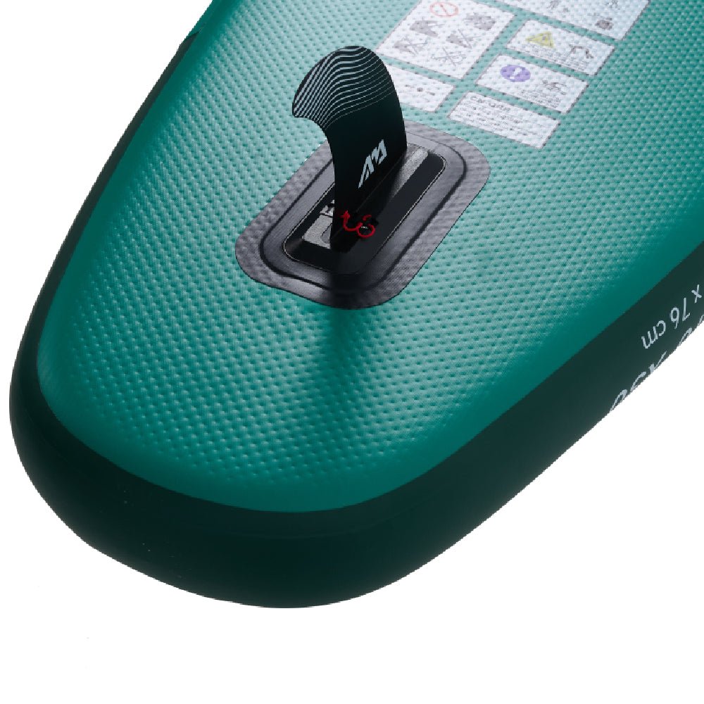 Aqua Marina Breeze BT-23BRP Green Compact Inflatable SUP With Drop Stitch Light Technology, 9FT (SAK68745) - Energize Trek
