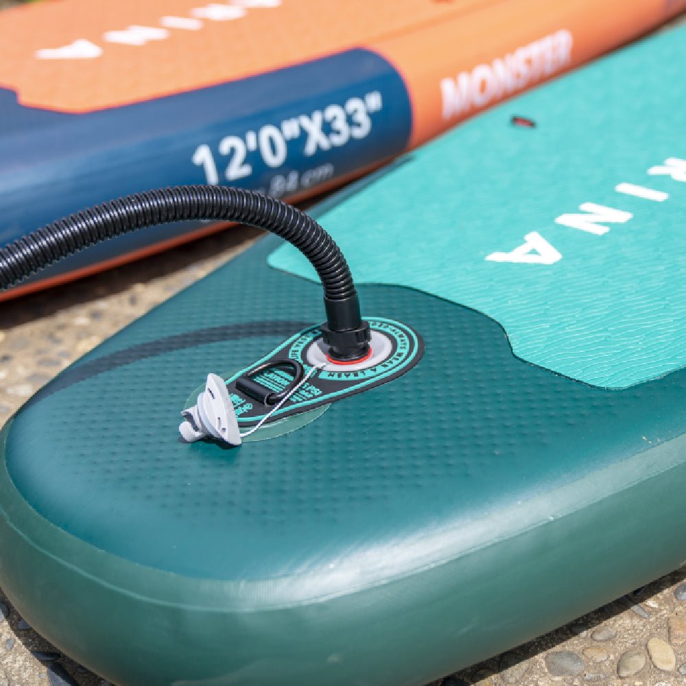 Aqua Marina Breeze BT-23BRP Green Compact Inflatable SUP With Drop Stitch Light Technology, 9FT (SAK68745) - Energize Trek