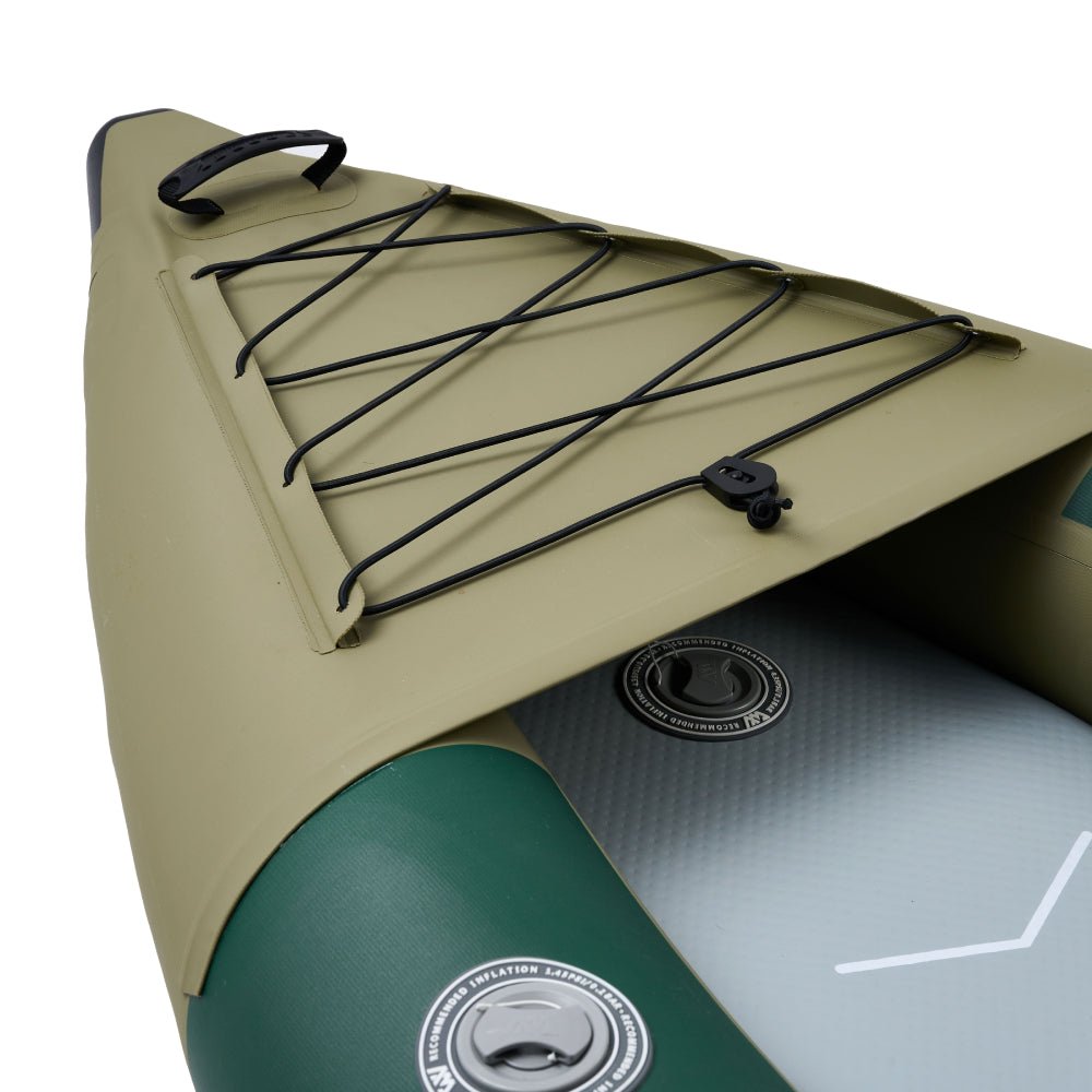 Aqua Marina Caliber CA-398 Angling Kayak With Foldable Fishing Seat, 13FT (SAK23467) - Energize Trek