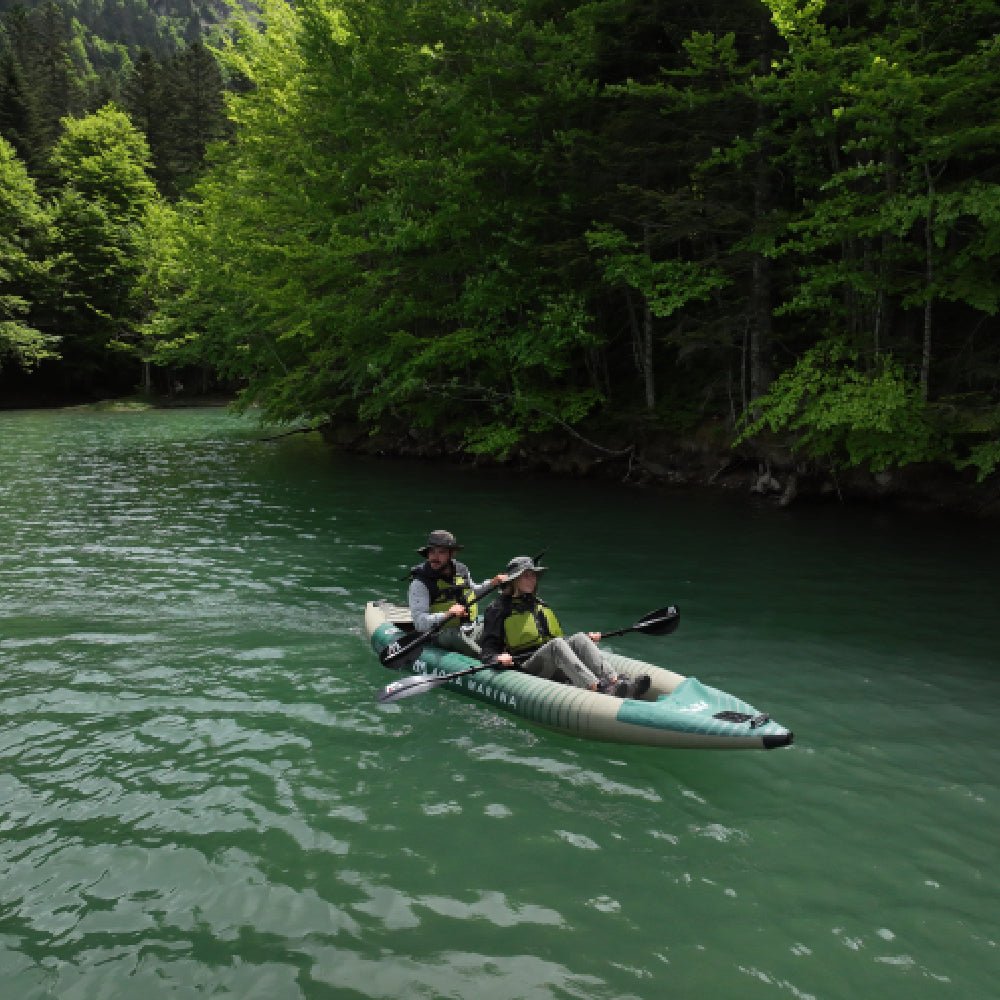 Aqua Marina Caliber CA-398 Angling Kayak With Foldable Fishing Seat, 13FT (SAK23467) - Energize Trek