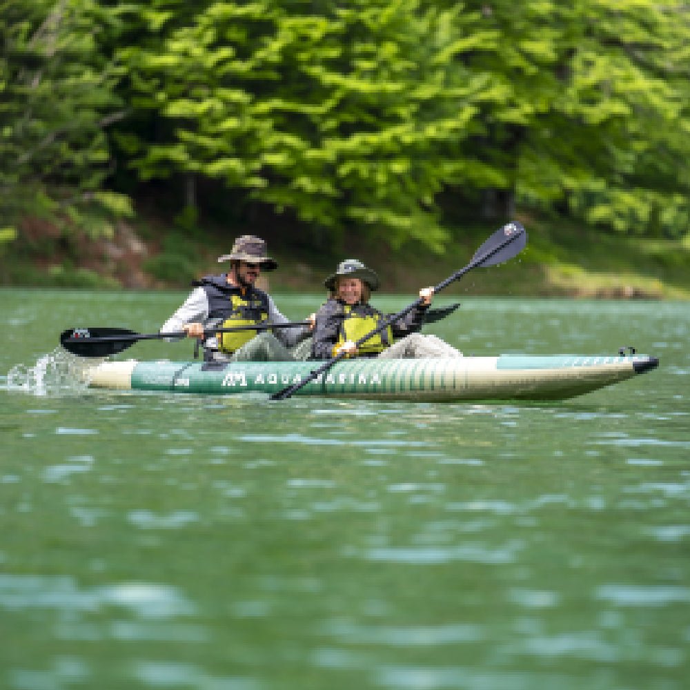 Aqua Marina Caliber CA-398 Angling Kayak With Foldable Fishing Seat, 13FT (SAK23467) - Energize Trek