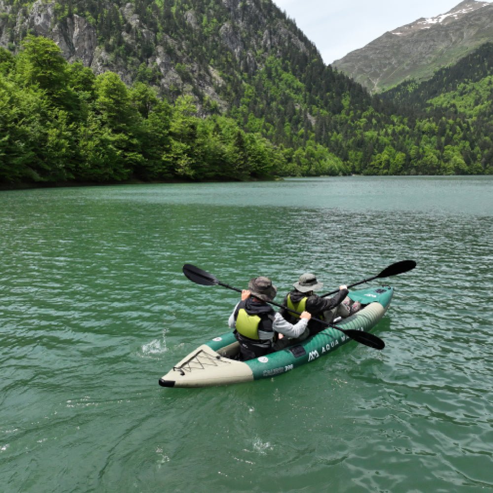 Aqua Marina Caliber CA-398 Angling Kayak With Foldable Fishing Seat, 13FT (SAK23467) - Energize Trek