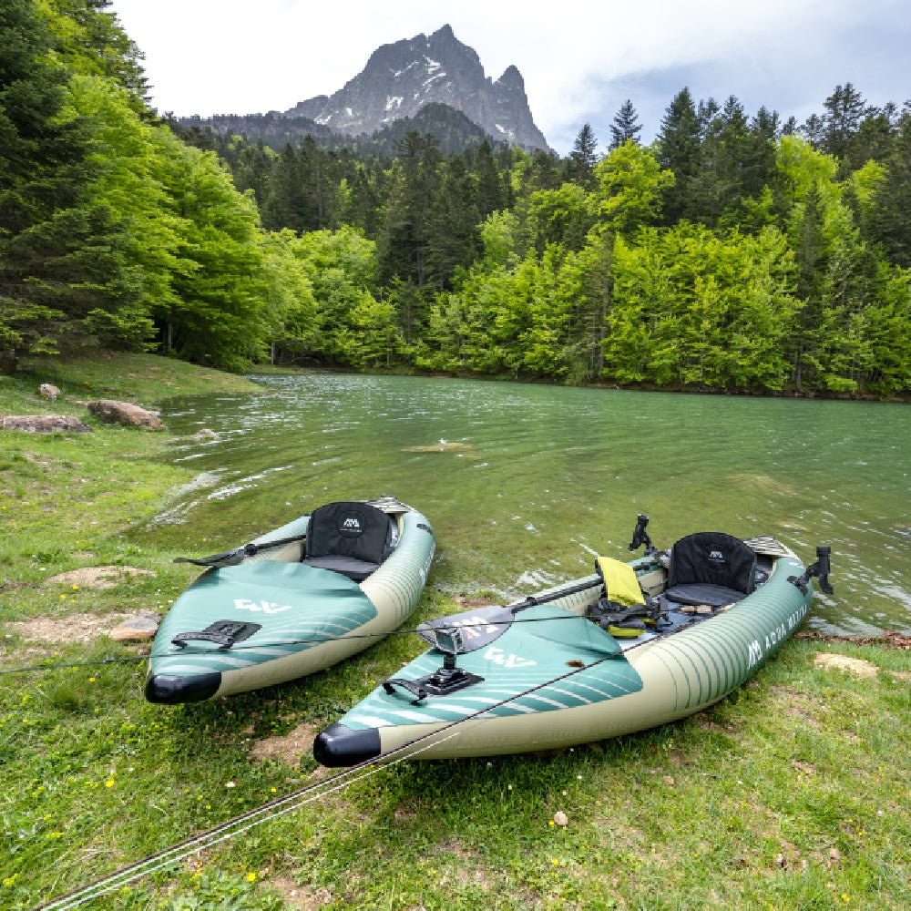Aqua Marina Caliber CA-398 Angling Kayak With Foldable Fishing Seat, 13FT (SAK23467) - Energize Trek