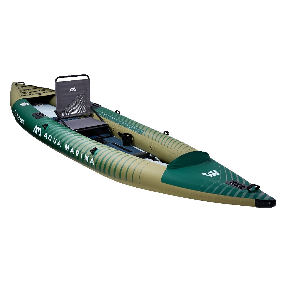 Aqua Marina Caliber CA-398 Angling Kayak With Foldable Fishing Seat, 13FT (SAK23467) - Energize Trek