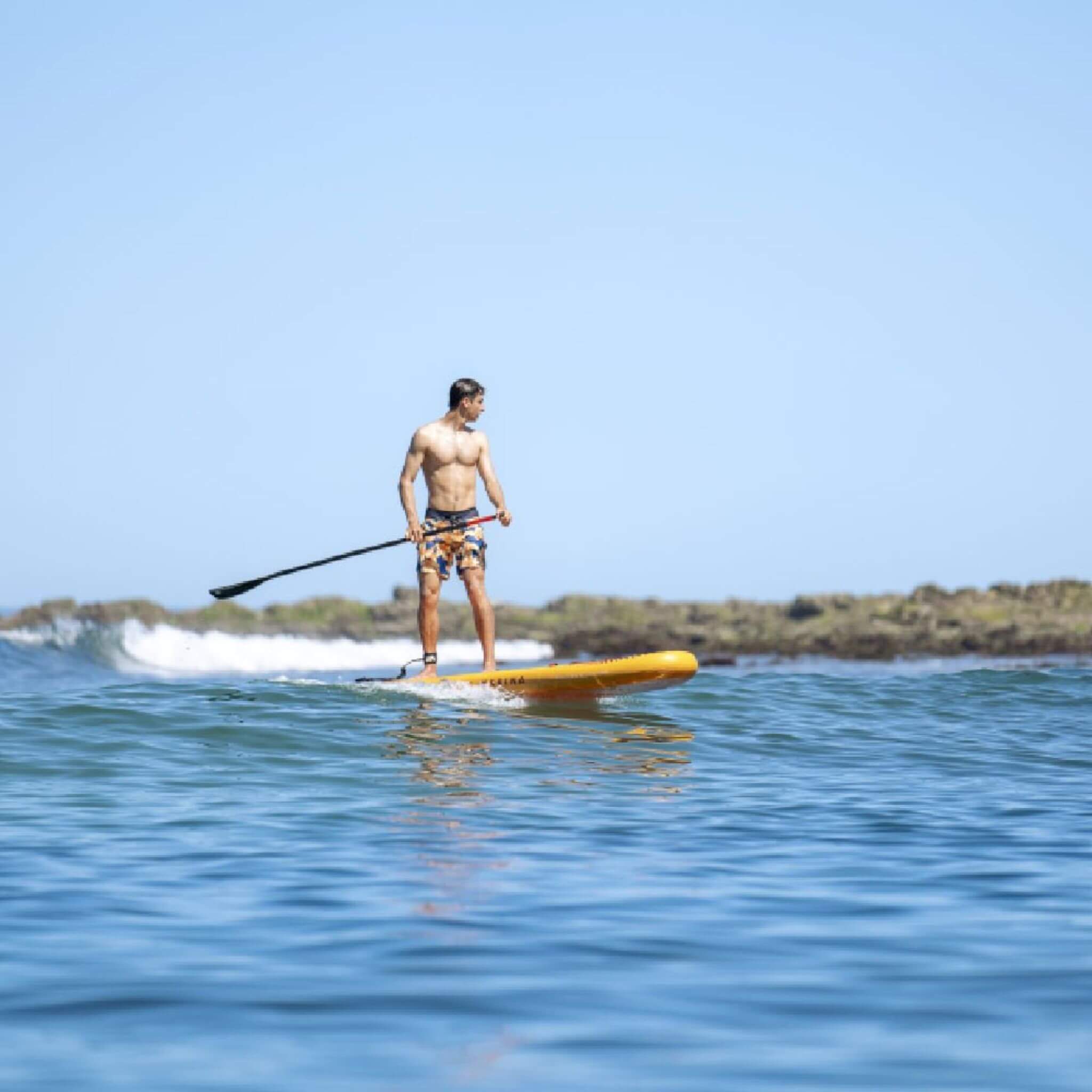 Aqua Marina Fusion BT-23FUP Premium All-Around SUP W/ Durable PVC Rail Layers & Grooved EVA Footpad, 10FT (SAK37195) - Energize Trek