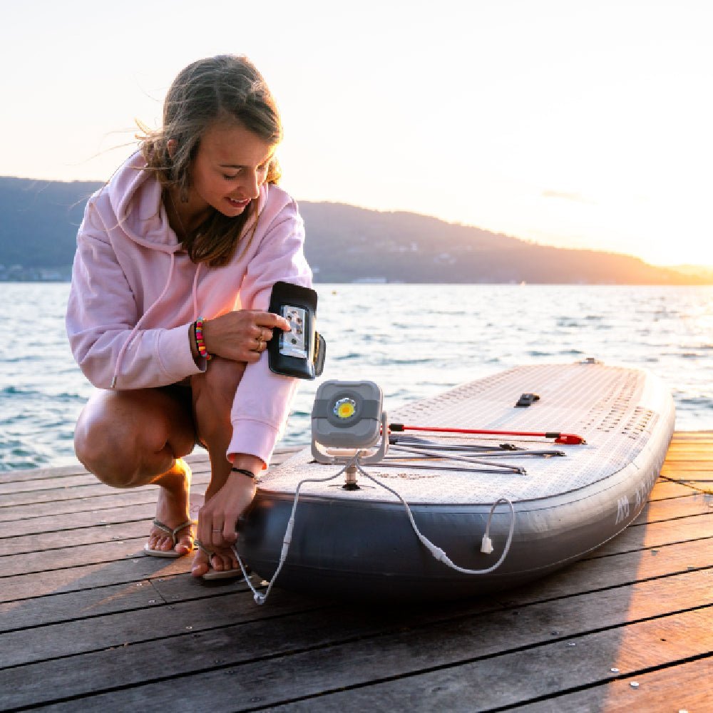 Aqua Marina Glow BT-24GL All Around ISUP With Ambient Light System And Safety Leash, 10FT (SAK48269) - Energize Trek