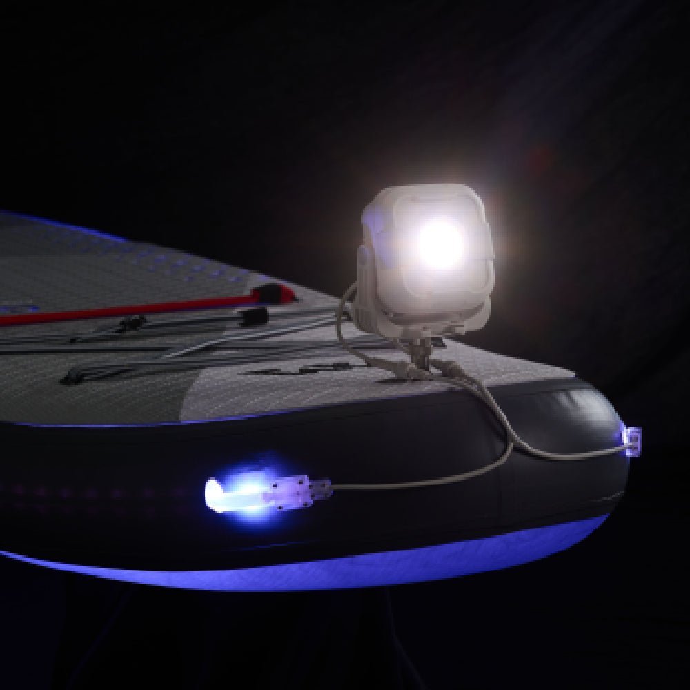 Aqua Marina Glow BT-24GL All Around ISUP With Ambient Light System And Safety Leash, 10FT (SAK48269) - Energize Trek