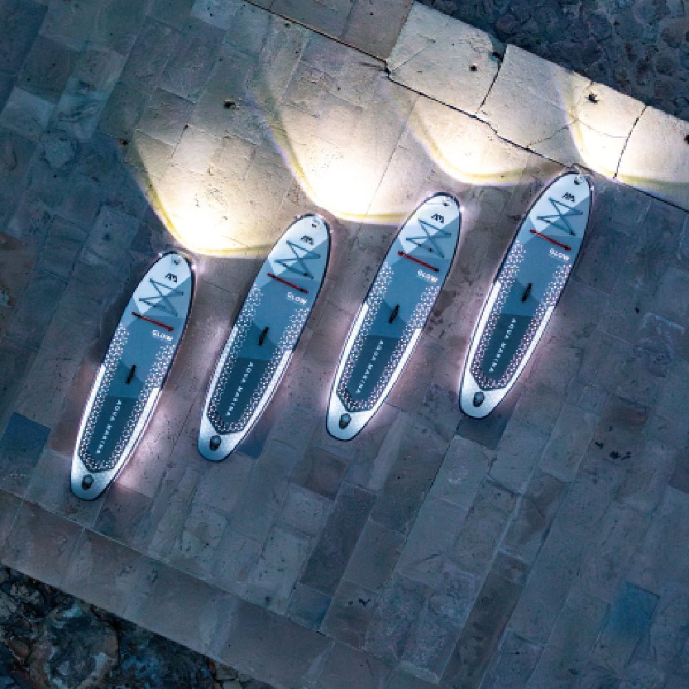 Aqua Marina Glow BT-24GL All Around ISUP With Ambient Light System And Safety Leash, 10FT (SAK48269) - Energize Trek