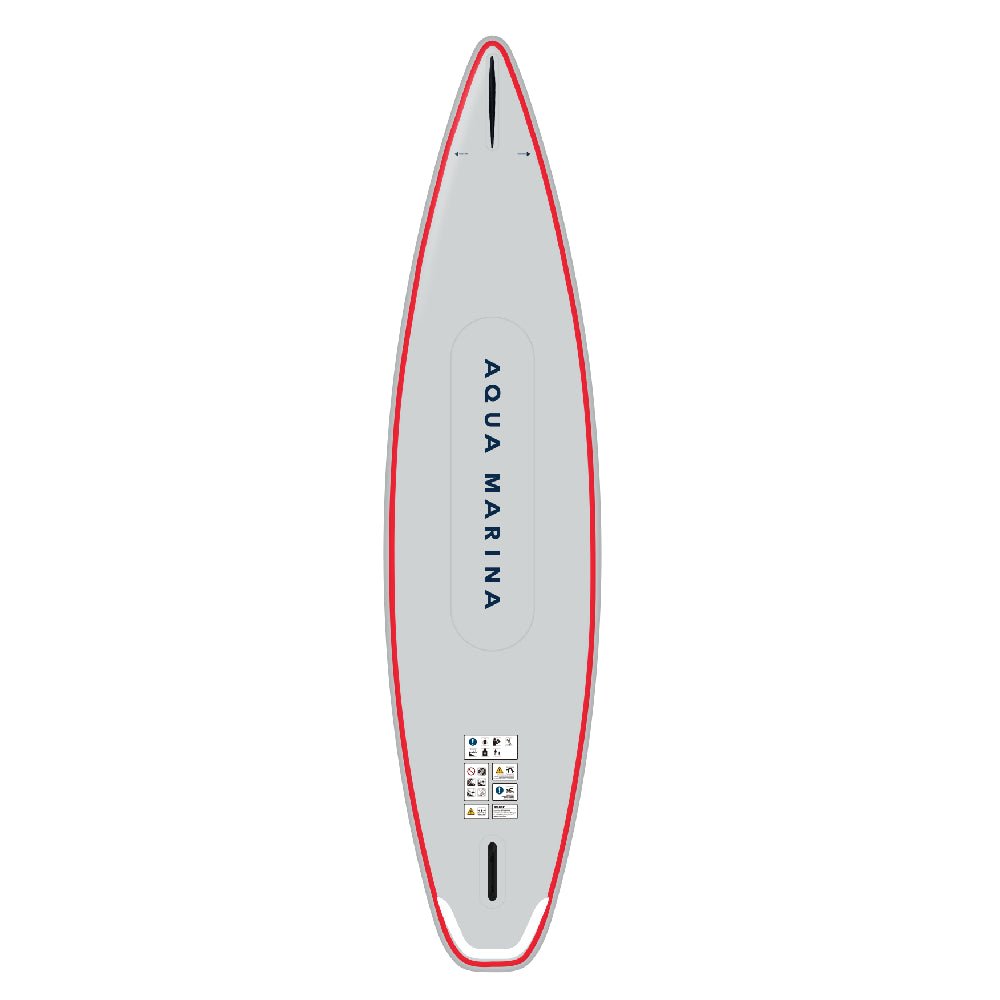 Aqua Marina Hyper BT-23HY02 Navy Touring SUP With Hydrodynamic Rail Edges & Adjustable Bungee, 12FT (SAK23285) - Energize Trek