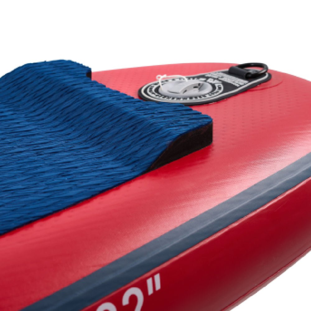 Aqua Marina Hyper BT-23HY02 Navy Touring SUP With Hydrodynamic Rail Edges & Adjustable Bungee, 12FT (SAK23285) - Energize Trek