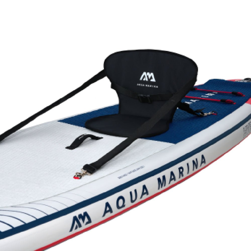 Aqua Marina Hyper BT-23HY02 Navy Touring SUP With Hydrodynamic Rail Edges & Adjustable Bungee, 12FT (SAK23285) - Energize Trek