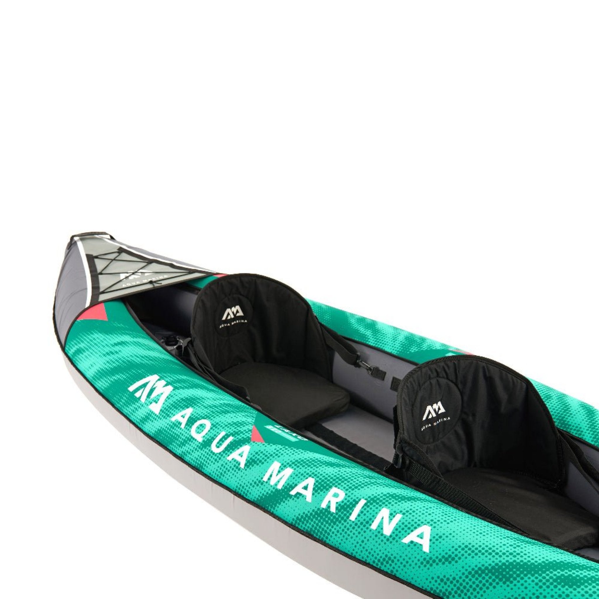 Aqua Marina Laxo 320 2-Person Recreational Kayak With High-Back Seat And Adjustable Cargo Bungee, 10FT (SAK01396) - Energize Trek