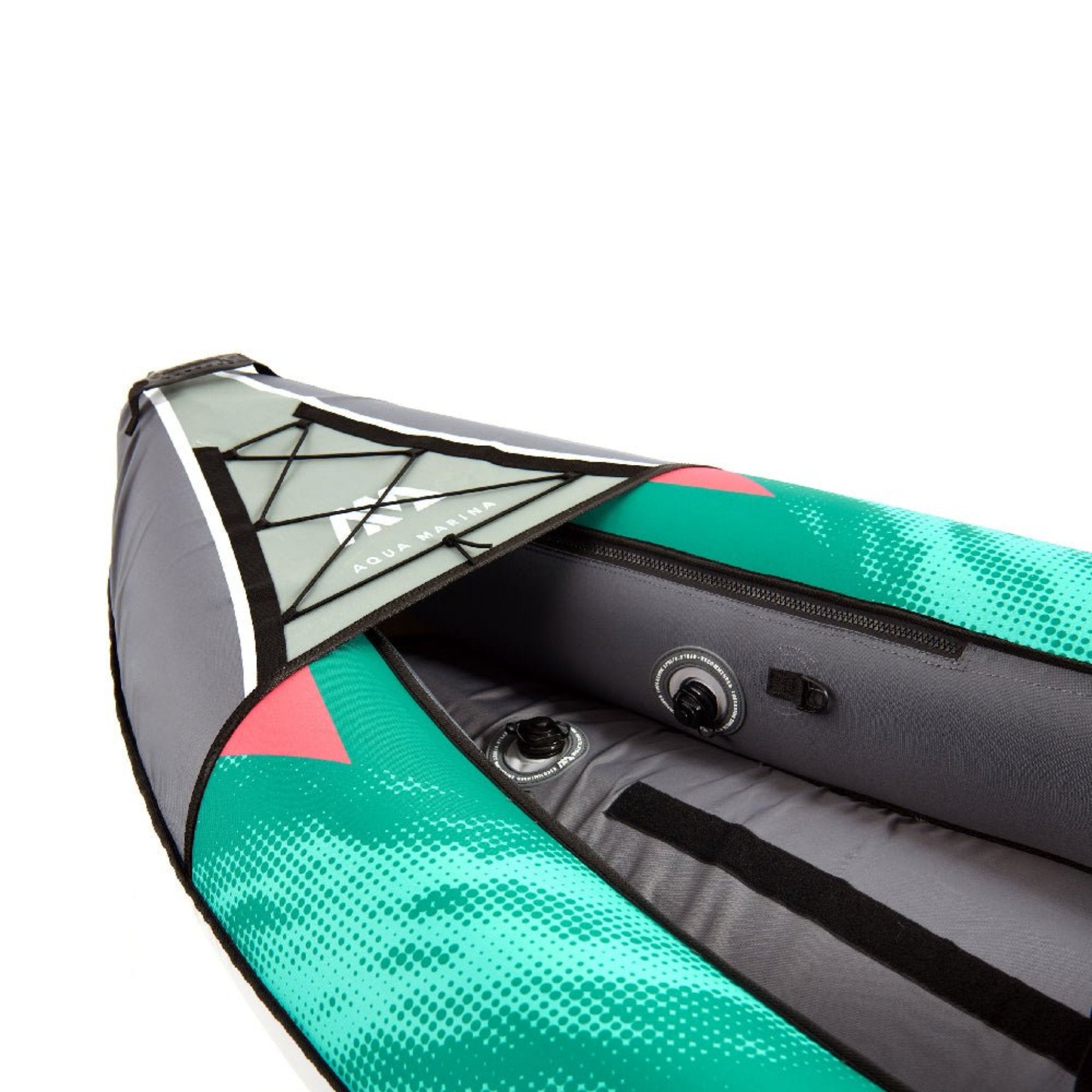 Aqua Marina Laxo 320 2-Person Recreational Kayak With High-Back Seat And Adjustable Cargo Bungee, 10FT (SAK01396) - Energize Trek
