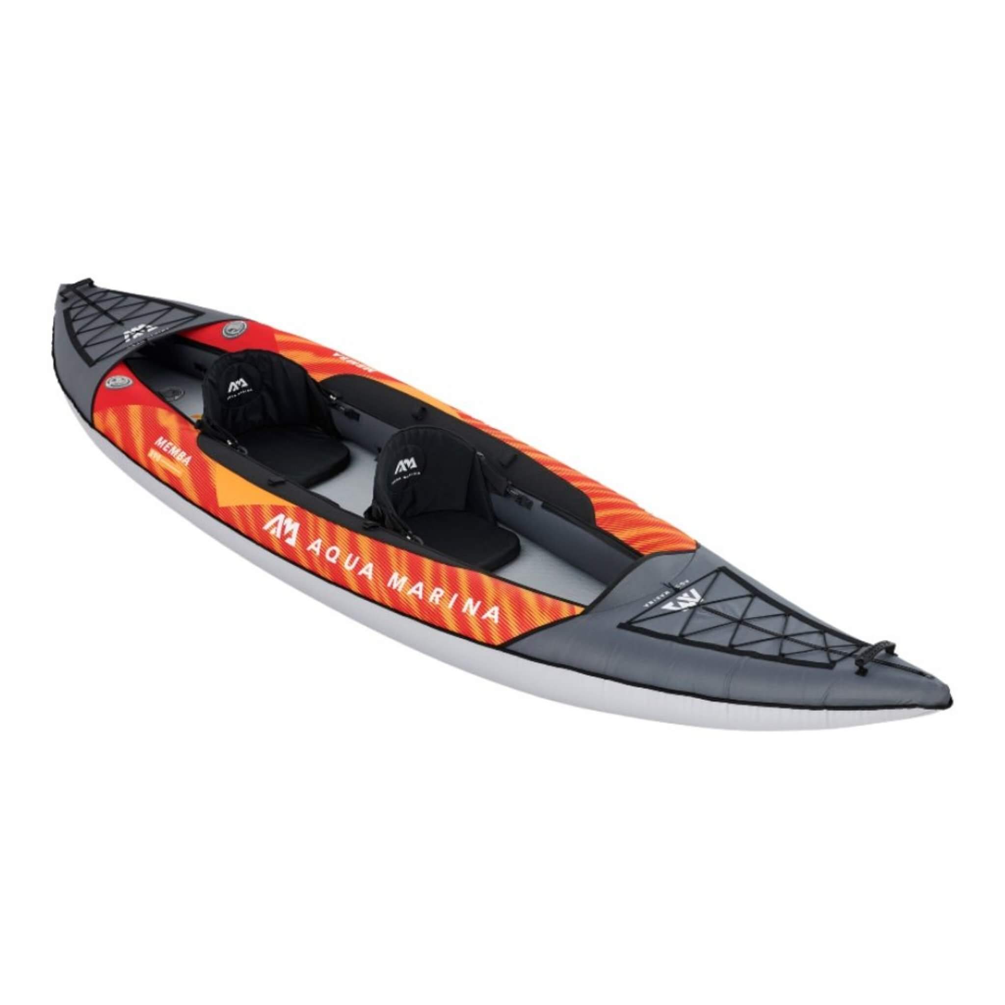 Aqua Marina Memba 390 Premium 2-Person Touring Kayak With DWF Deck And Paddles, 12FT (SAK17282) - Energize Trek