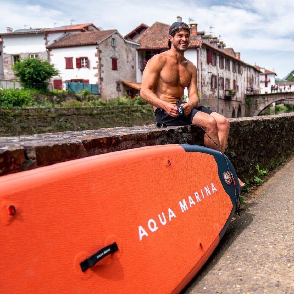 Aqua Marina Monster BT-23MOP All Around ISUP Sky Glider With Swift Attach Center Fin, 12FT (SAK56240) - Energize Trek