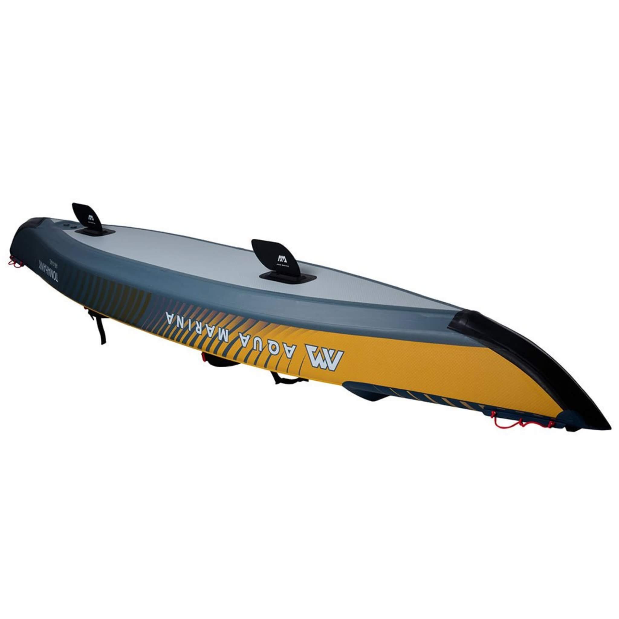 Aqua Marina Tomahawk AIR-K 440 2-Person High Pressure Speed Inflatable Kayak, 14FT (SAK31482) - Energize Trek