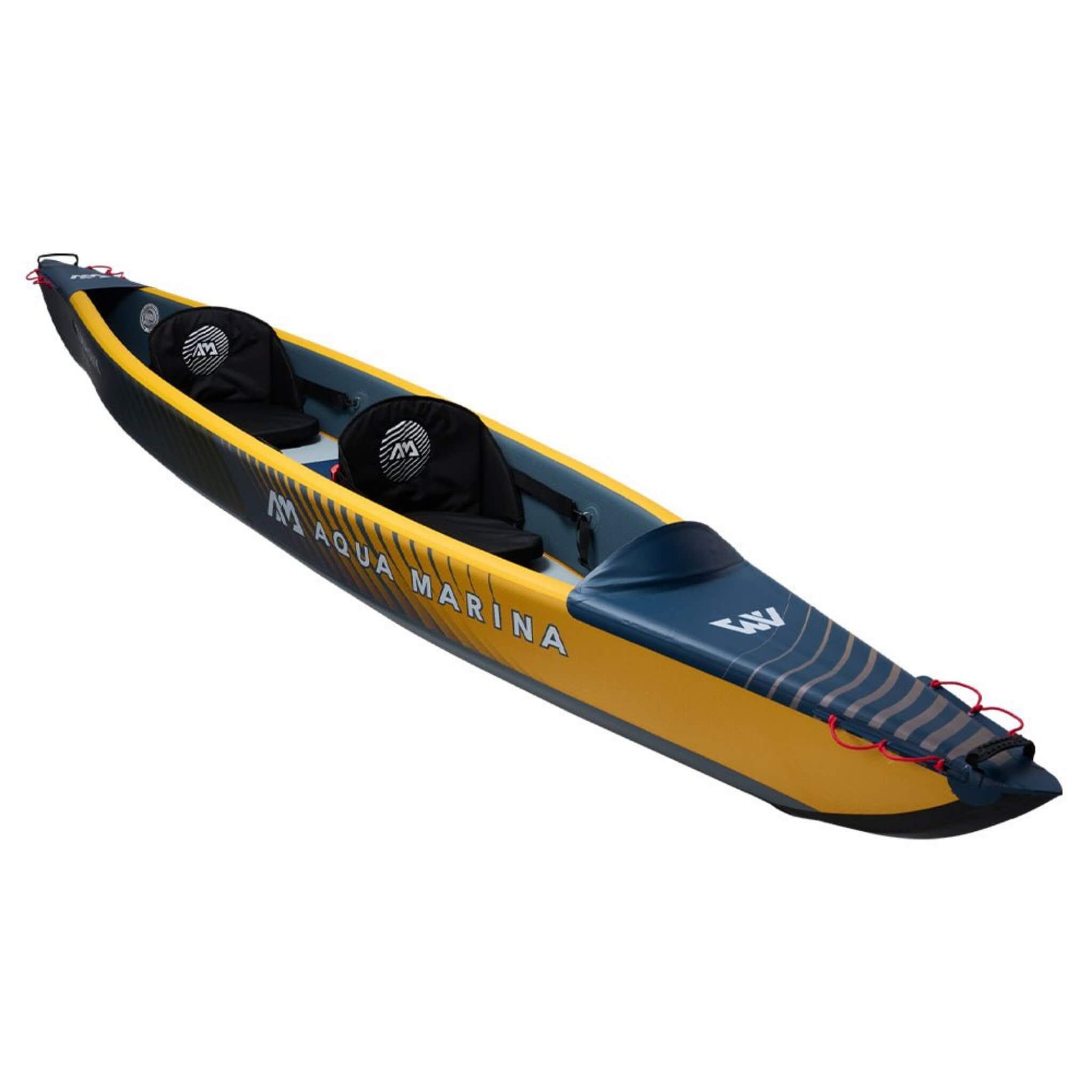 Aqua Marina Tomahawk AIR-K 440 2-Person High Pressure Speed Inflatable Kayak, 14FT (SAK31482) - Energize Trek