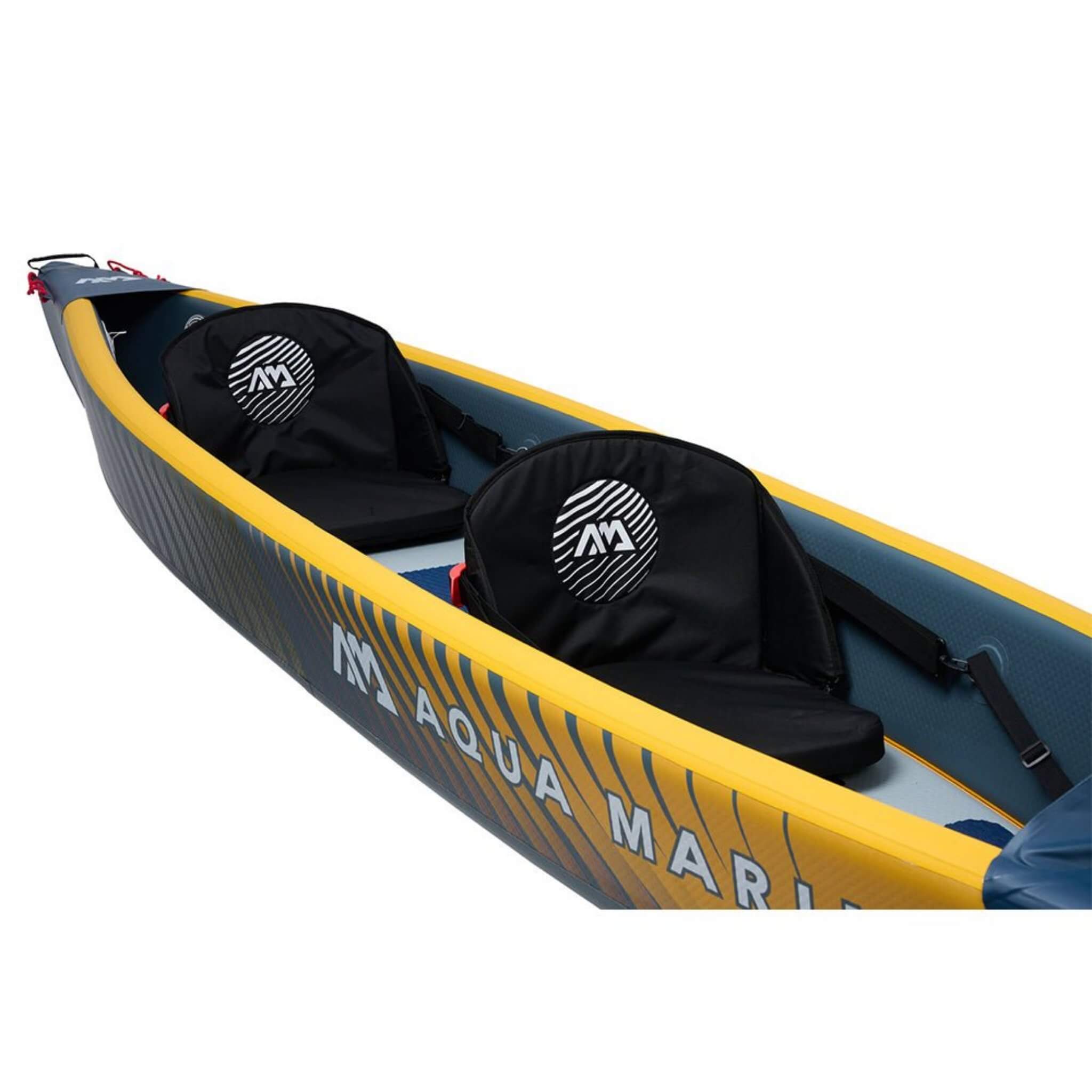 Aqua Marina Tomahawk AIR-K 440 2-Person High Pressure Speed Inflatable Kayak, 14FT (SAK31482) - Energize Trek
