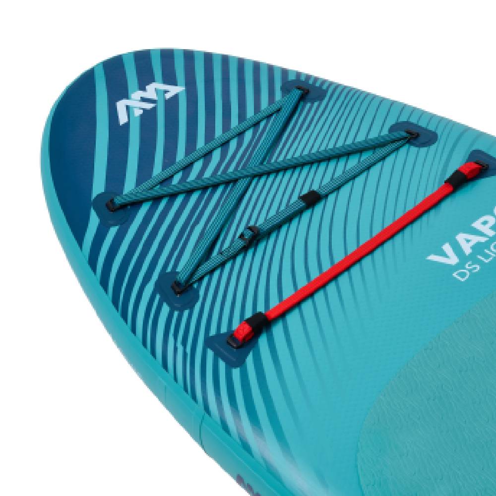 Aqua Marina Vapor BT-23VAP All-Around SUP W/ Sand Ripple Grooved EVA Footpad, 10FT (SAK60532) - Energize Trek
