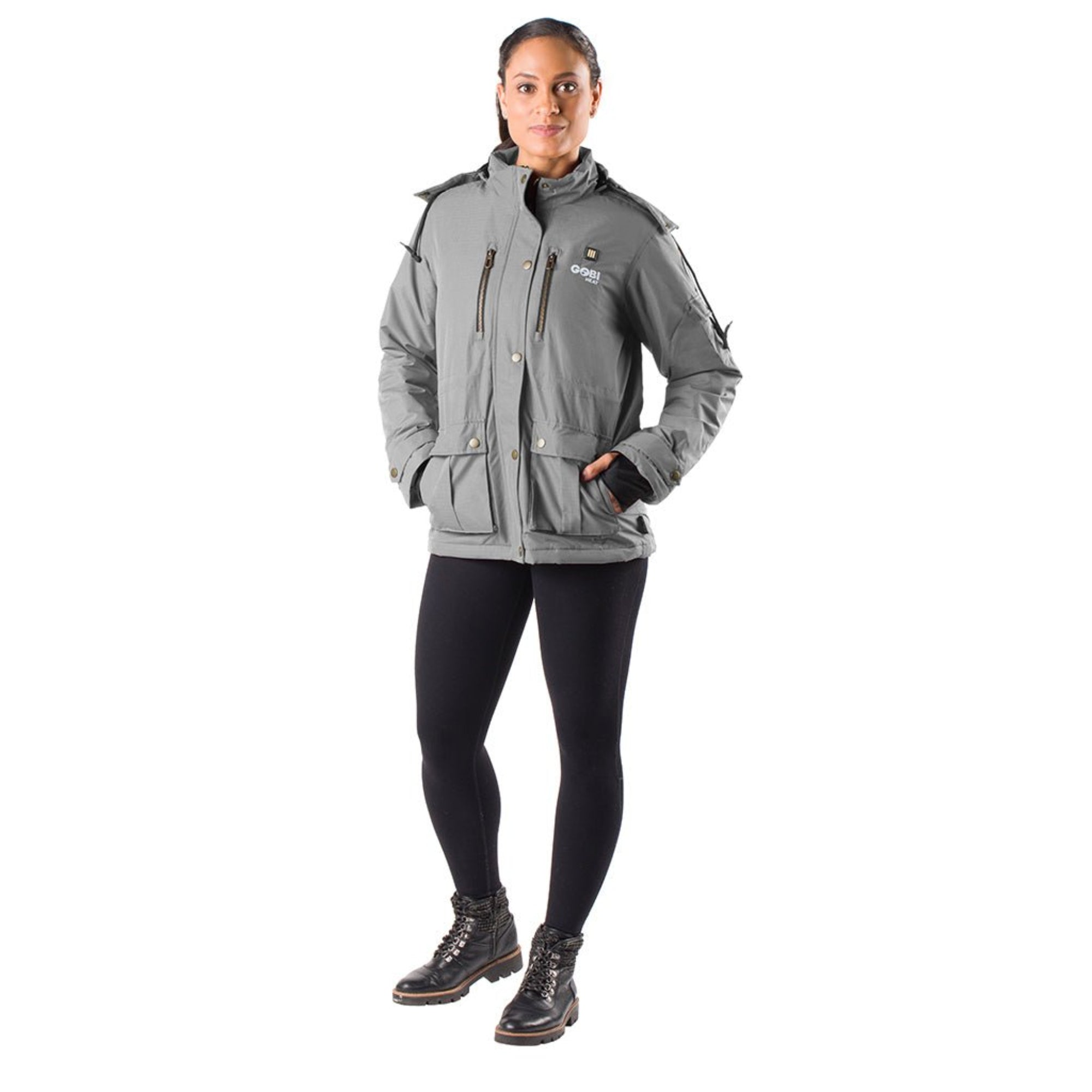 Arcadia Womens Heated Parka - Energize Trek