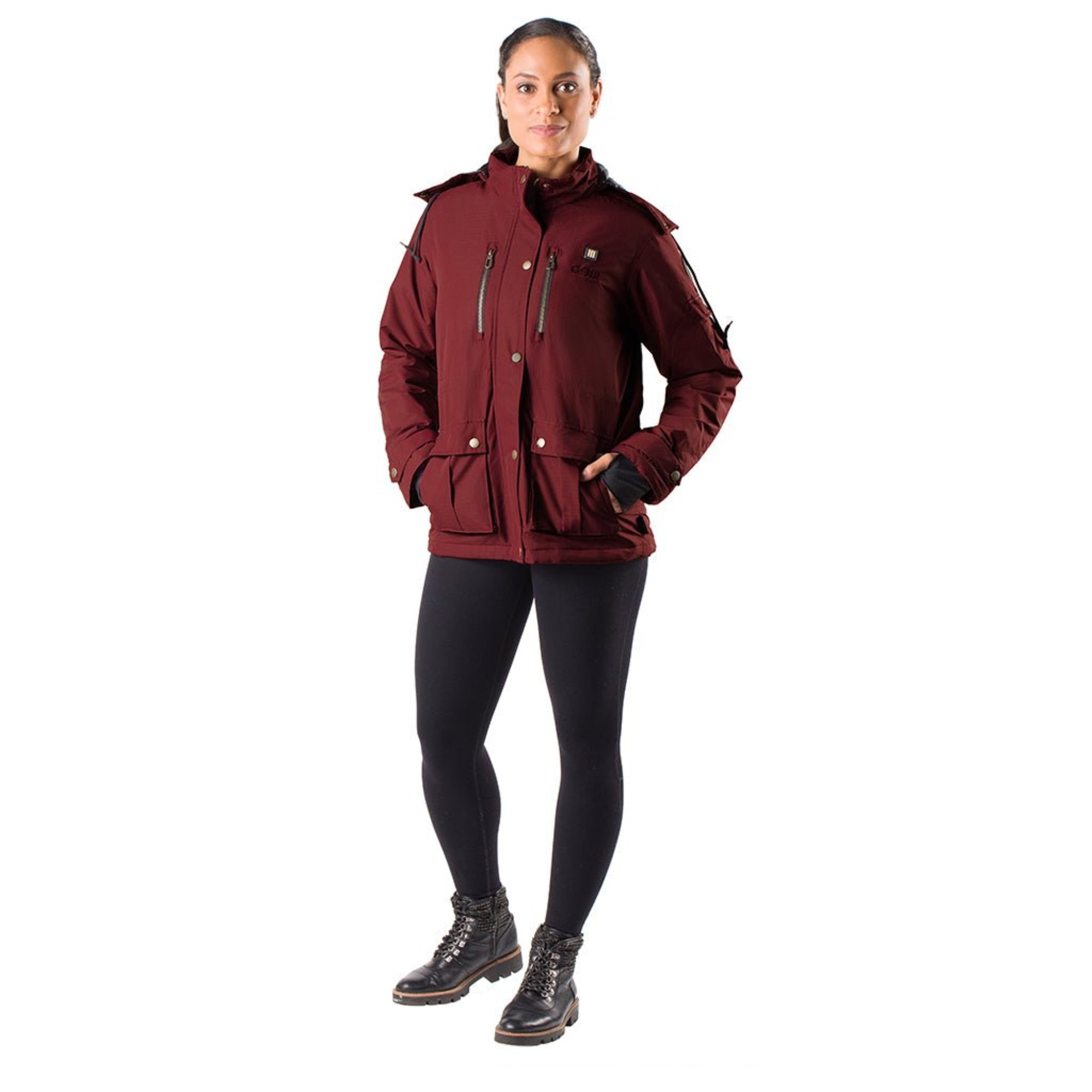 Arcadia Womens Heated Parka - Energize Trek