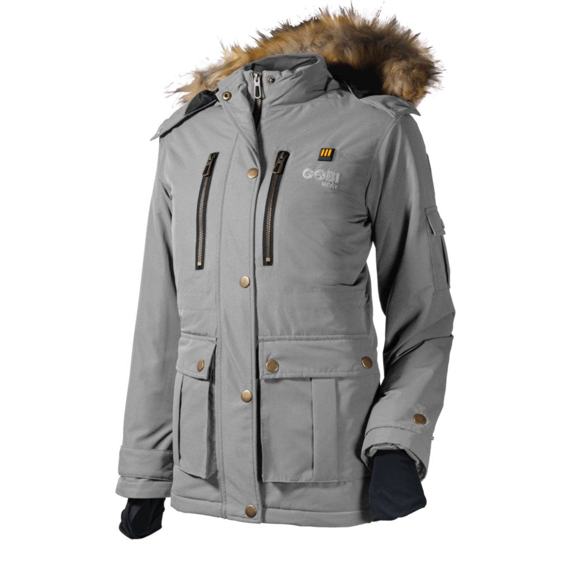 Arcadia Womens Heated Parka - Energize Trek