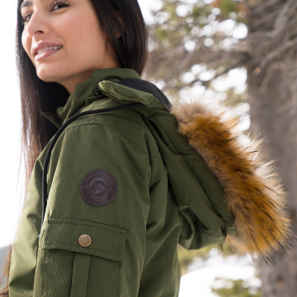 Arcadia Womens Heated Parka - Energize Trek