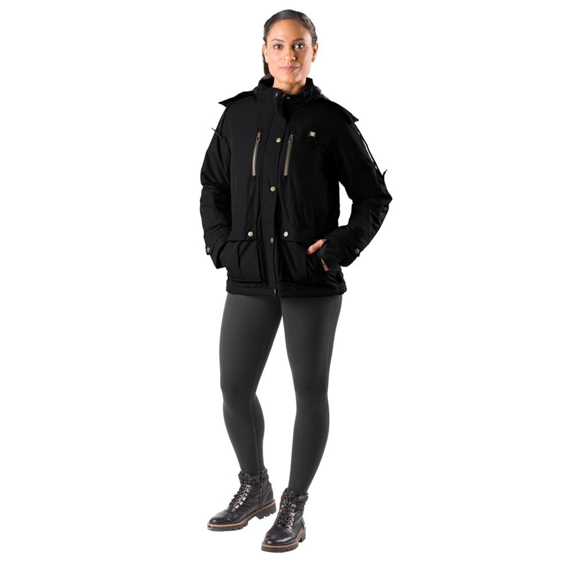 Arcadia Womens Heated Parka - Energize Trek