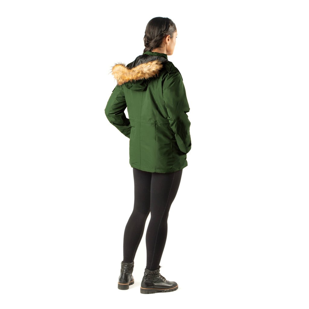 Arcadia Womens Heated Parka - Energize Trek
